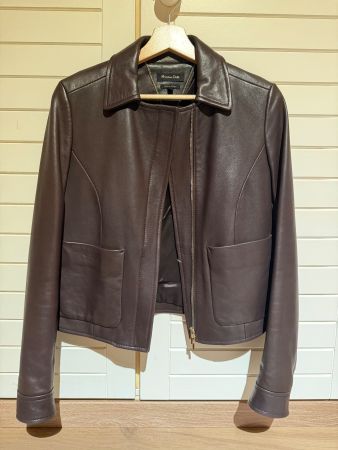 Massimo Dutti Lederjacke