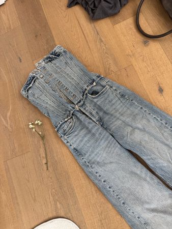 Pantalon avec top intégré - Zara - femme - XS