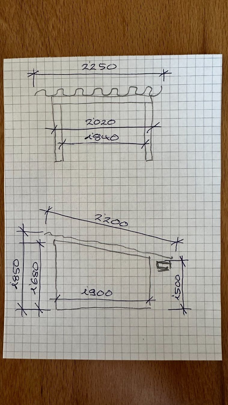 Abris: Velounterstand / Schopf / Hühnerhaus – D'occasion à Henggart par wachwach 1