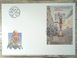 TR12 Enveloppe + Timbre Suisse 2010