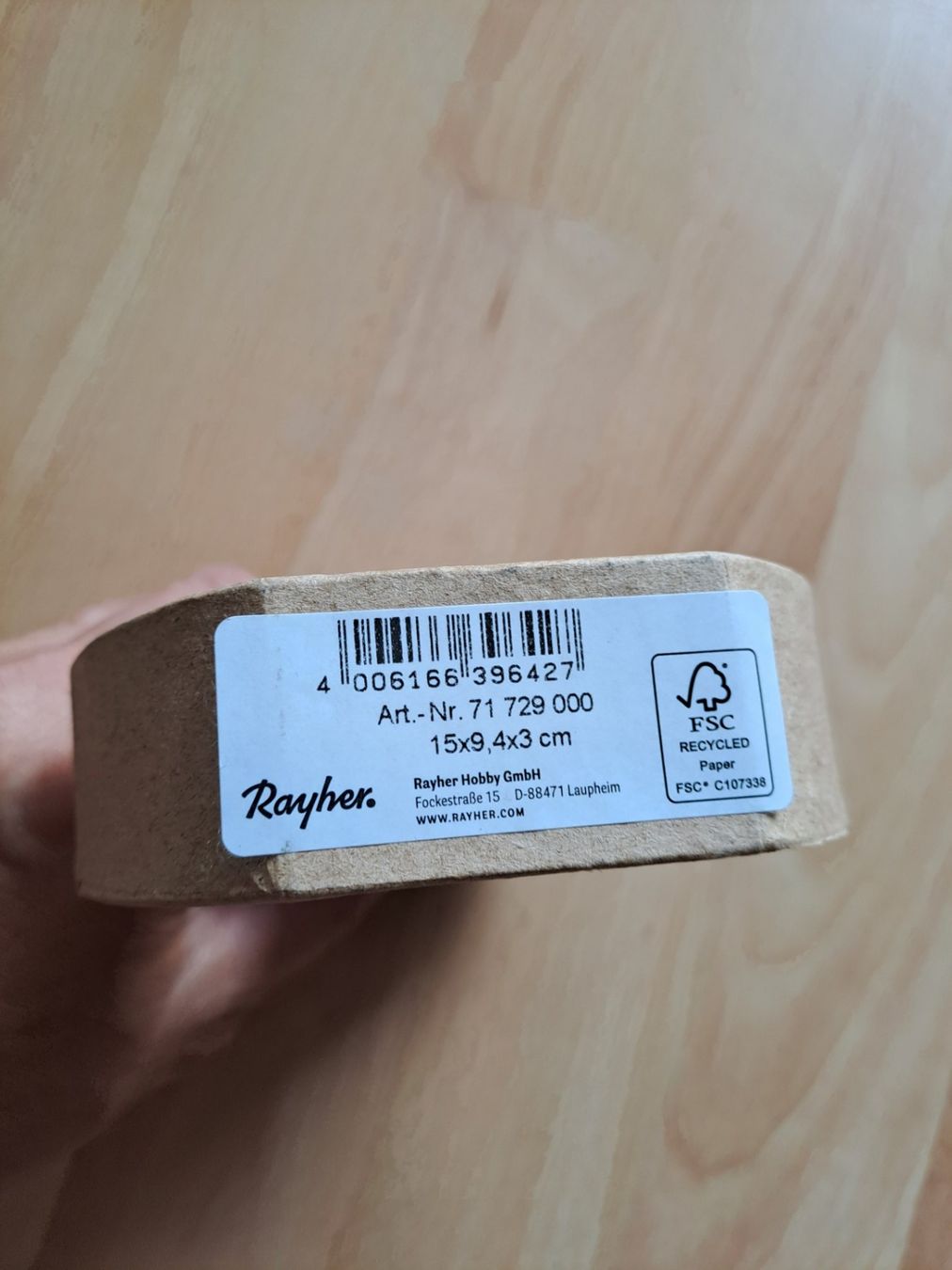 Toutes les décorations: Zahl 3, Pappkarton – Neuf avec emballage d'origine à Hombrechtikon par Rada039 2