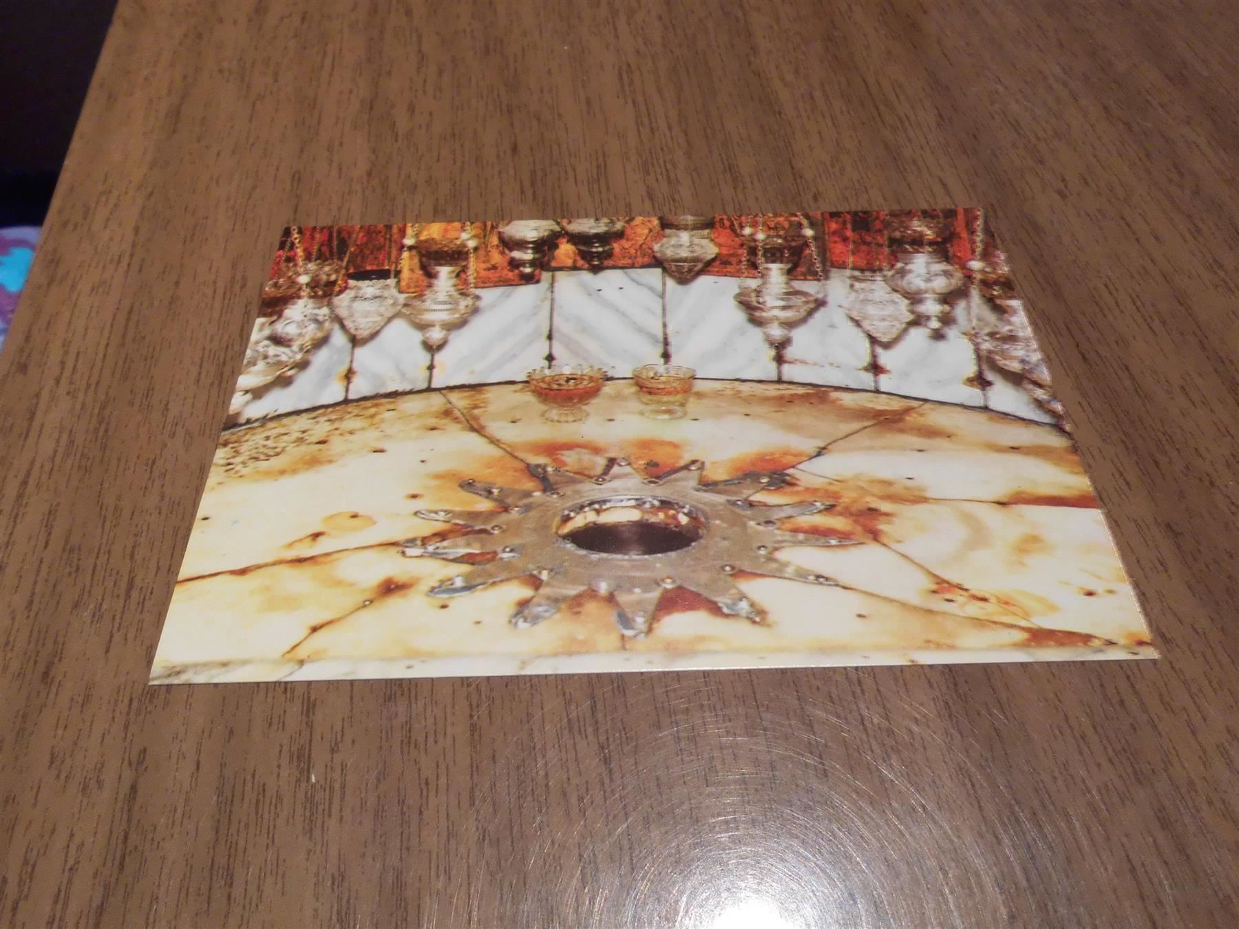 Cartoline postali: Ansichtskarte Bethlehem, The Star 1035 – Usato da Zürich venduto da Motzkuh