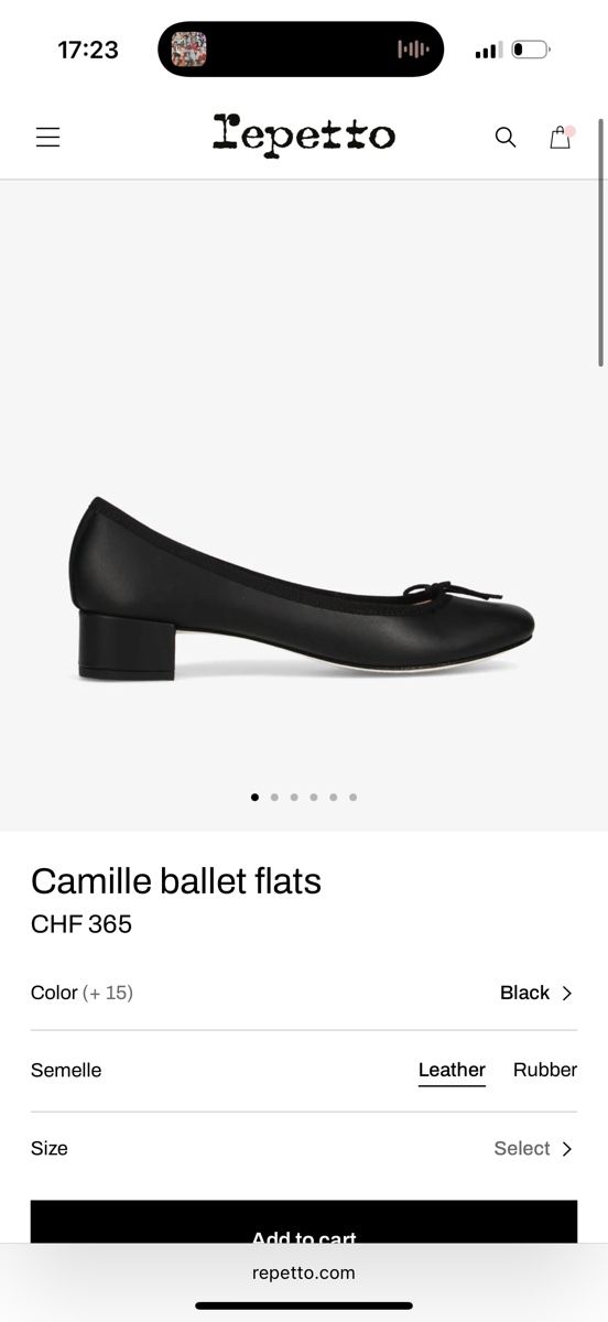 Scarpe da donna: Repetto Camille ballet flats – Usato da Zürich venduto da AlineCr 4