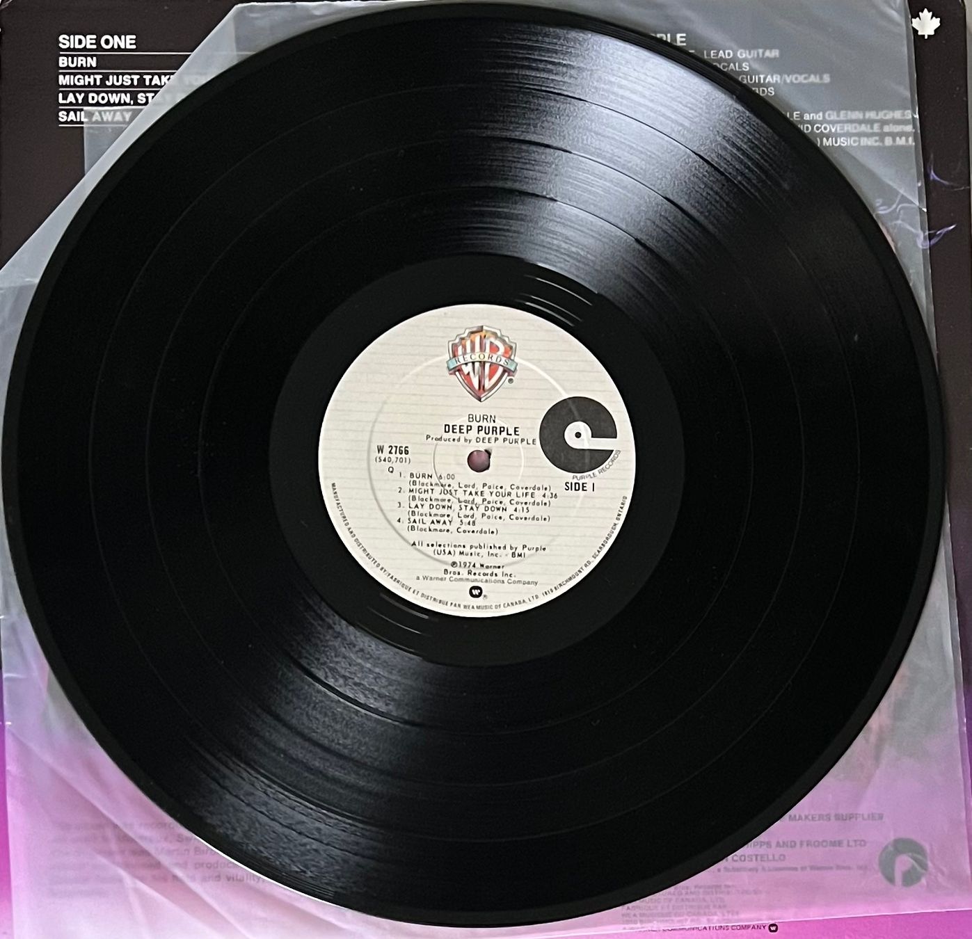 Dischi in vinile: DEEP PURPLE - BURN - LP – Usato da Horw venduto da Belowzero0 2