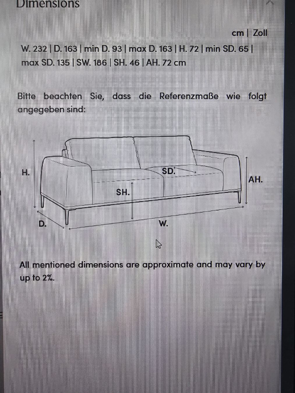 Eichholtz Sofas: Eichholtz Sofa Corso Lounge left original, Neuzustand! – Neu (gemäss Beschreibung) aus Worb von nilae911 5