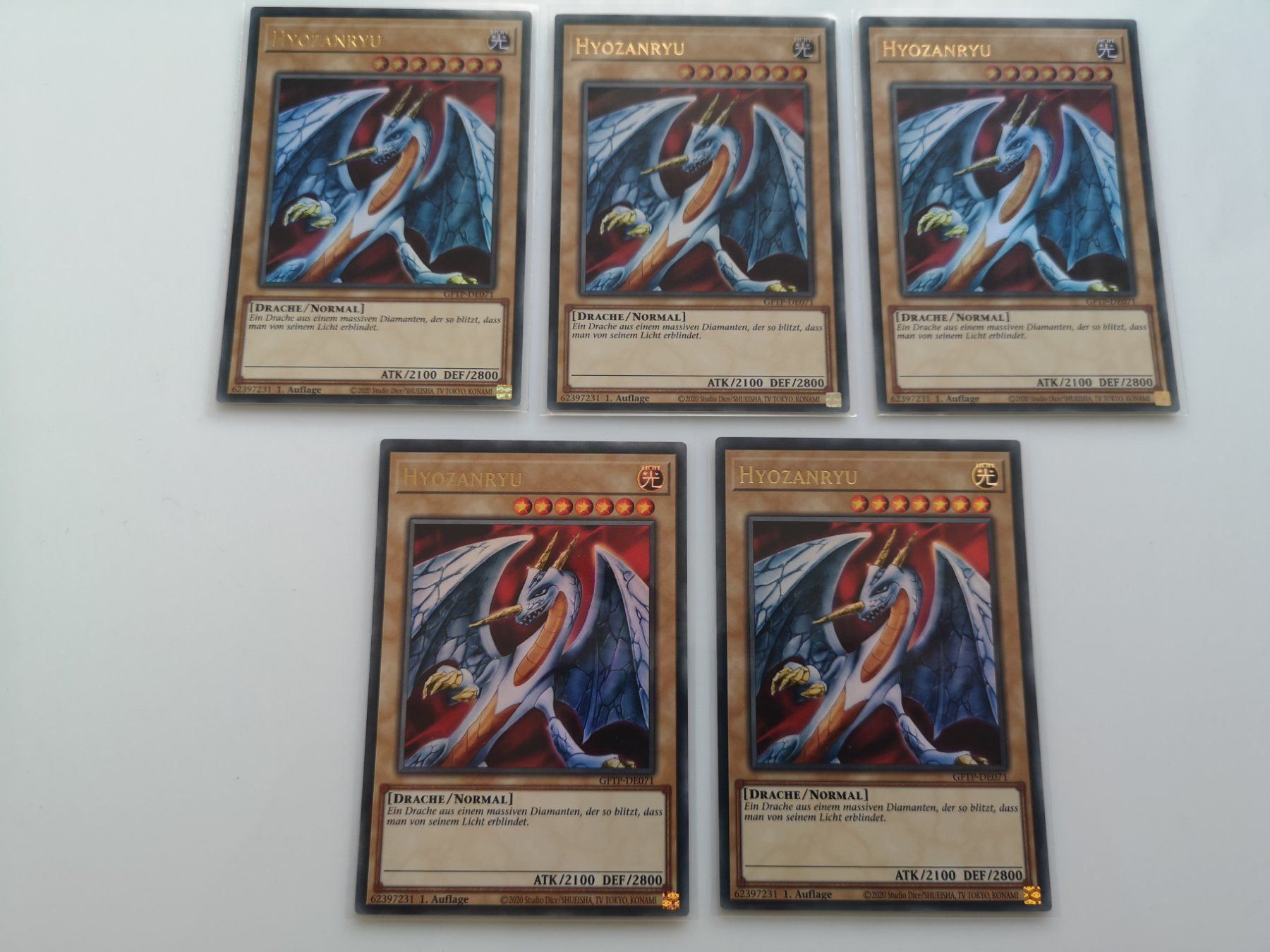 Yugioh Sammelbilder & Trading cards: Hyozanryu Ultra Rare Mint 1.Auflage – Neu (gemäss Beschreibung) aus Boswil von ShoppingCenterCity 6