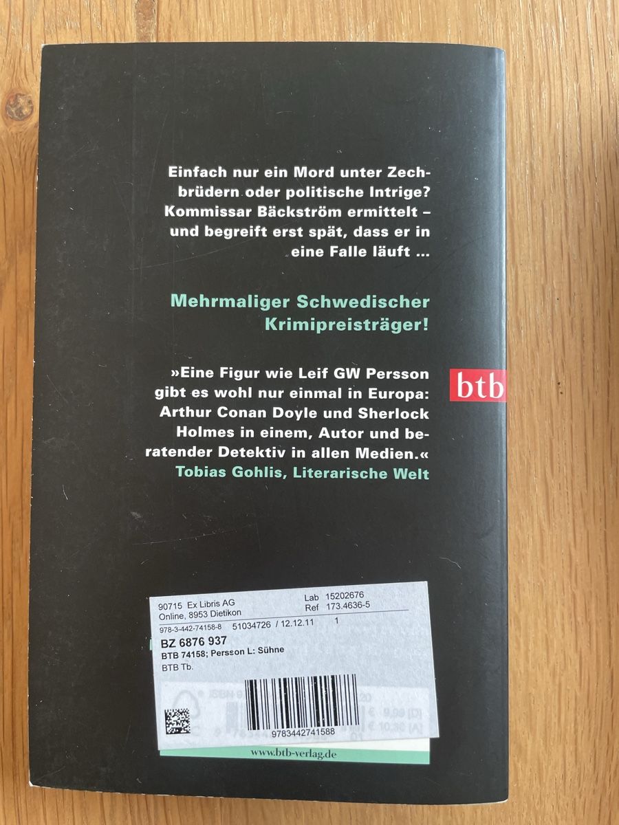 Libri: Nordische Krimi Set – Usato da Zürich venduto da lydia.joray 2