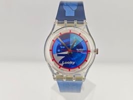 Swatch Gent Accsess„Lucky 7“ GZ160 quartz Uhr, new old stock