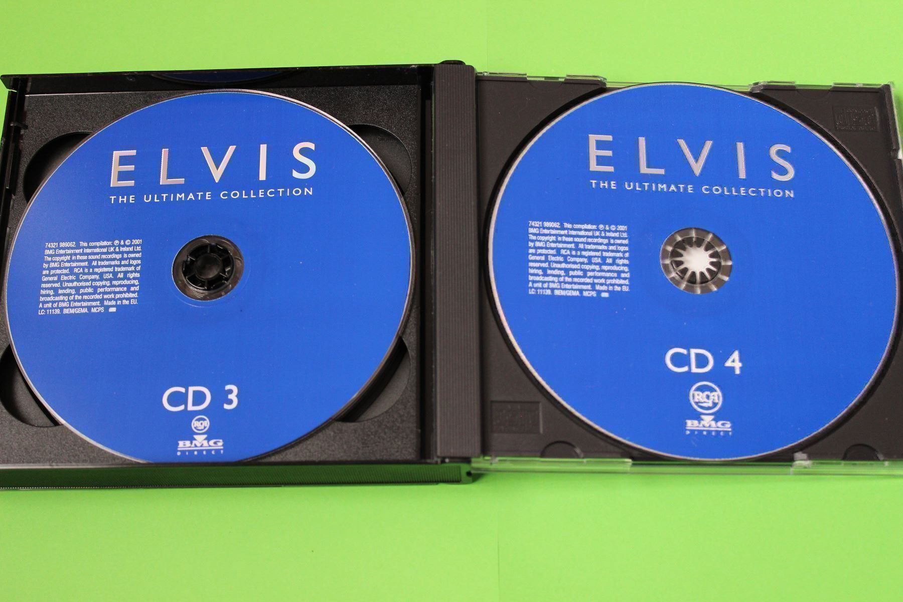 CD: Elvis Presley - The Ultimate Collection 4CDs 2001 – Usato da Tübach venduto da JamesStone 1