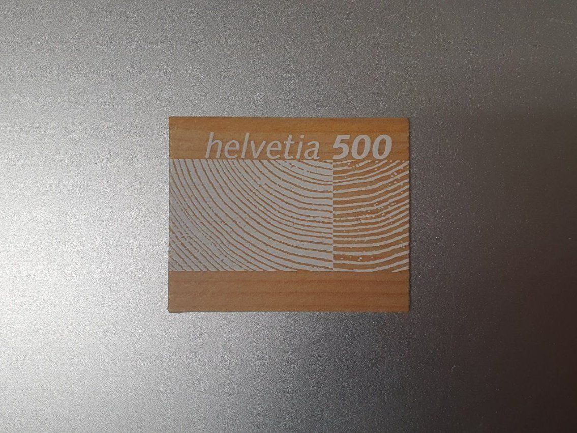 Holz-Briefmarke CHF 5.00.- (Neu und originalverpackt) in Sisseln AG für CHF  5 – mit Lieferung auf Ricardo kaufen