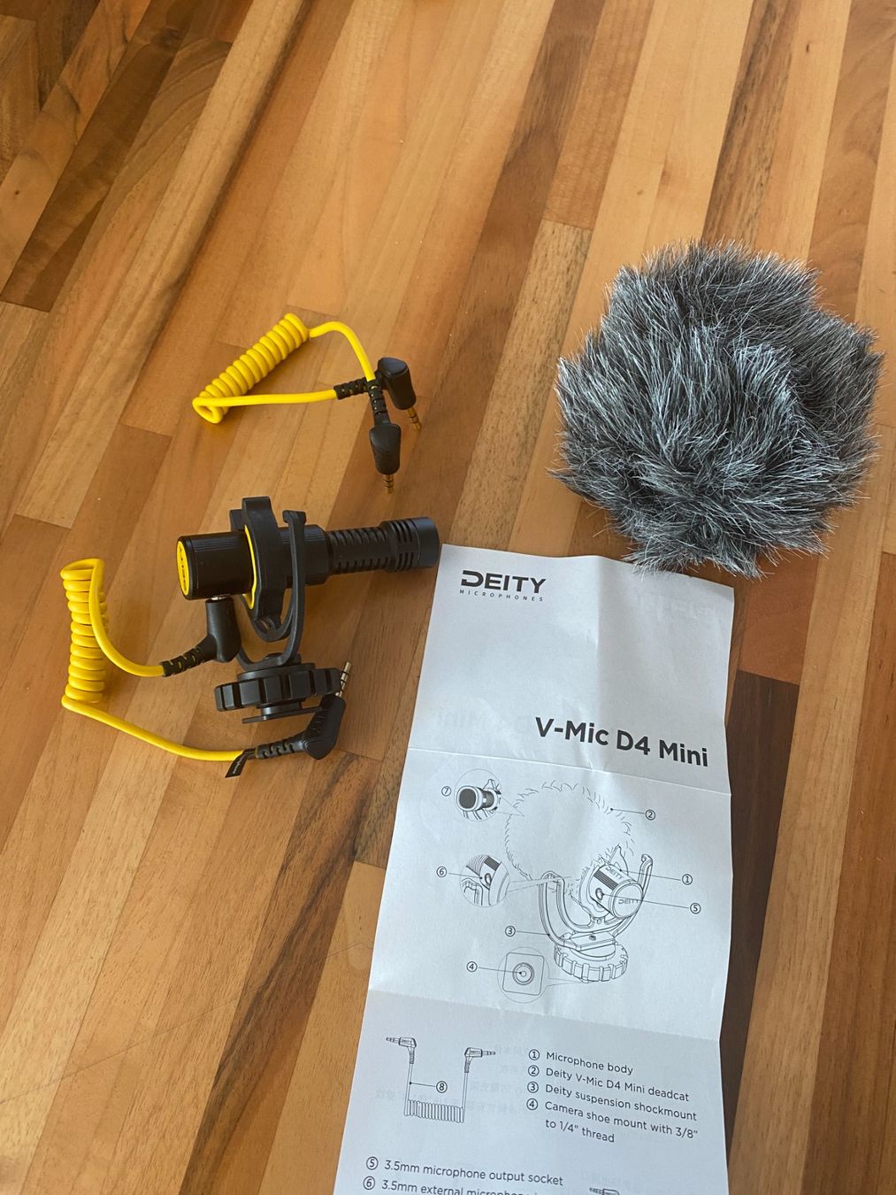 Mikrofone: Microphone Deity V-Mic D4 Mini neuf avec accessoires – Gebraucht aus Genève von nads022