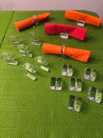 Serviettenringe aus Glas
