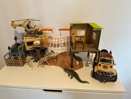 Schleich Wildlife Tierrettungs-Station mit Autos