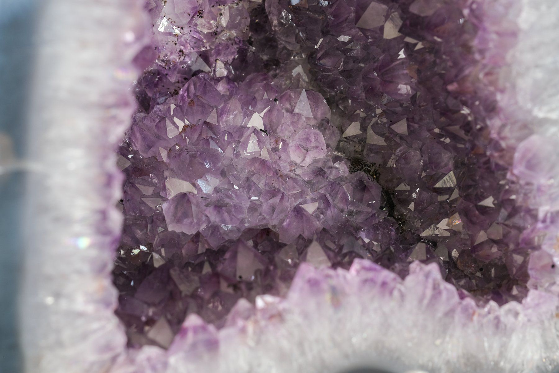Minerali & Pietre curative: 1A-Amethyst - Druse - Geode - Mineral - Edelstein - Quarz – Usato da Heiden venduto da mats10 4