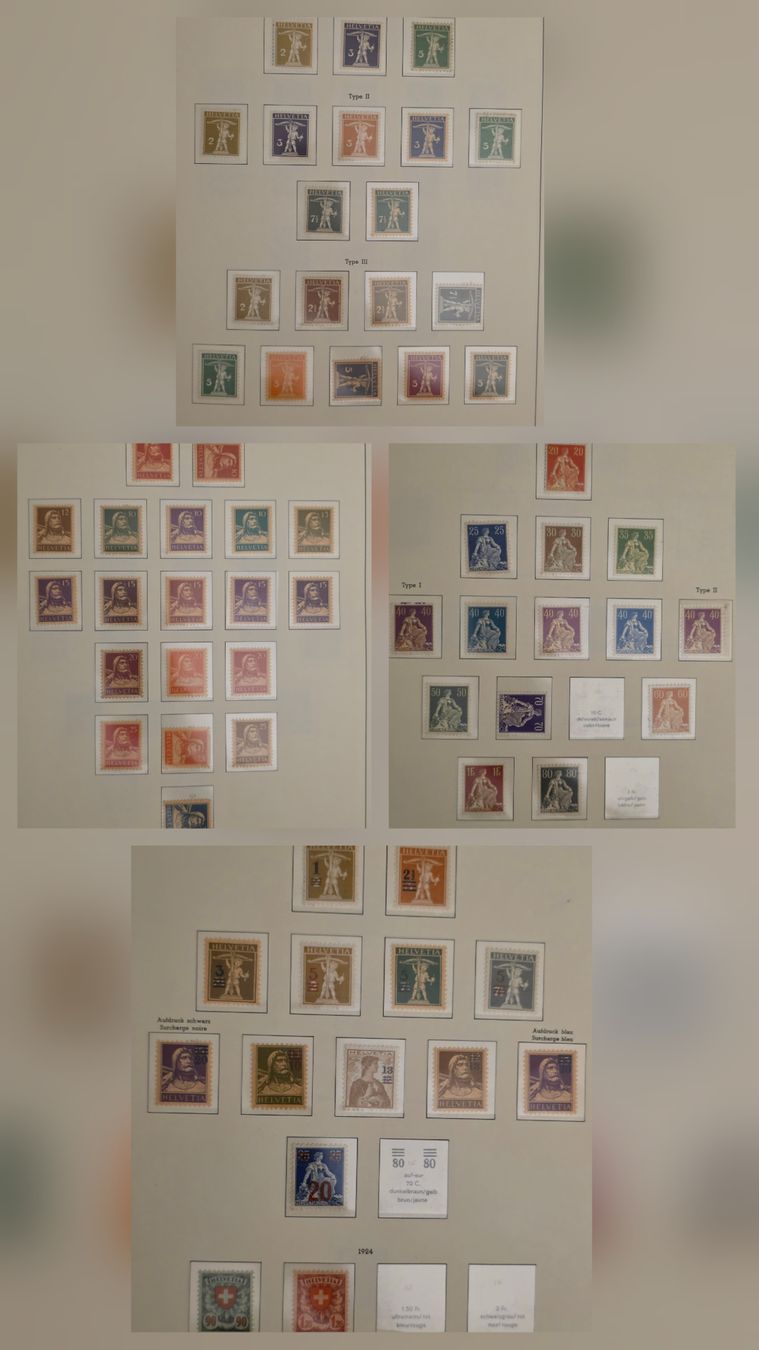 Tous les timbres: Postfrisch Briefmarken Schweiz  – Neuf (Voir description) à Bern par Kocholo 1