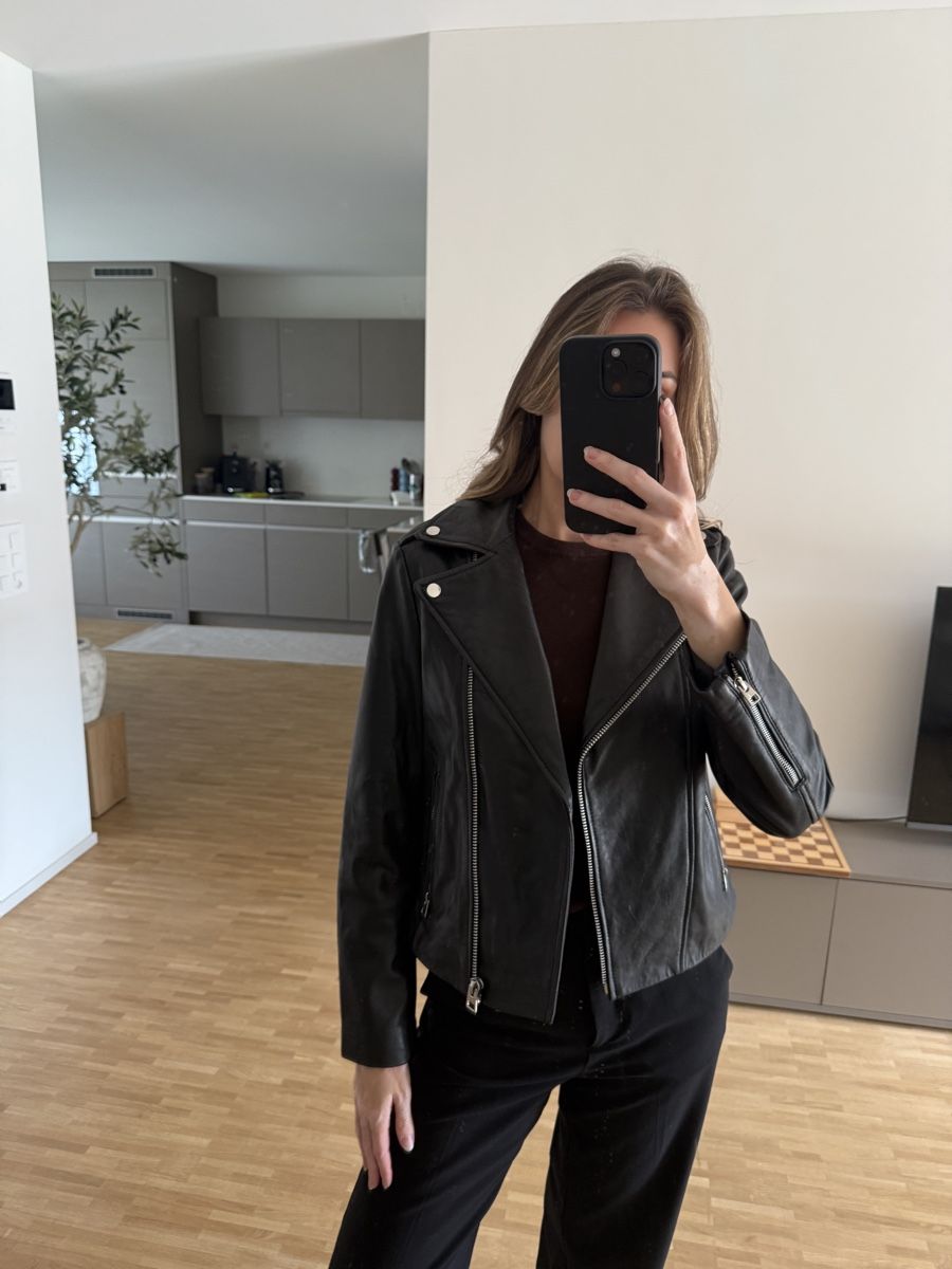 Mango Jacken: Lederjacke Mango schwarz – Neu (gemäss Beschreibung) aus Zürich von Bianca111_ 3
