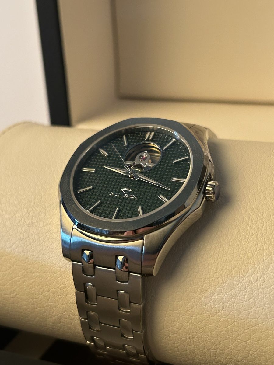 Uhren: AB 1.- NEW FULL SET MUREX OPEN HEART – Neu und originalverpackt aus Le Locle von Two_Time