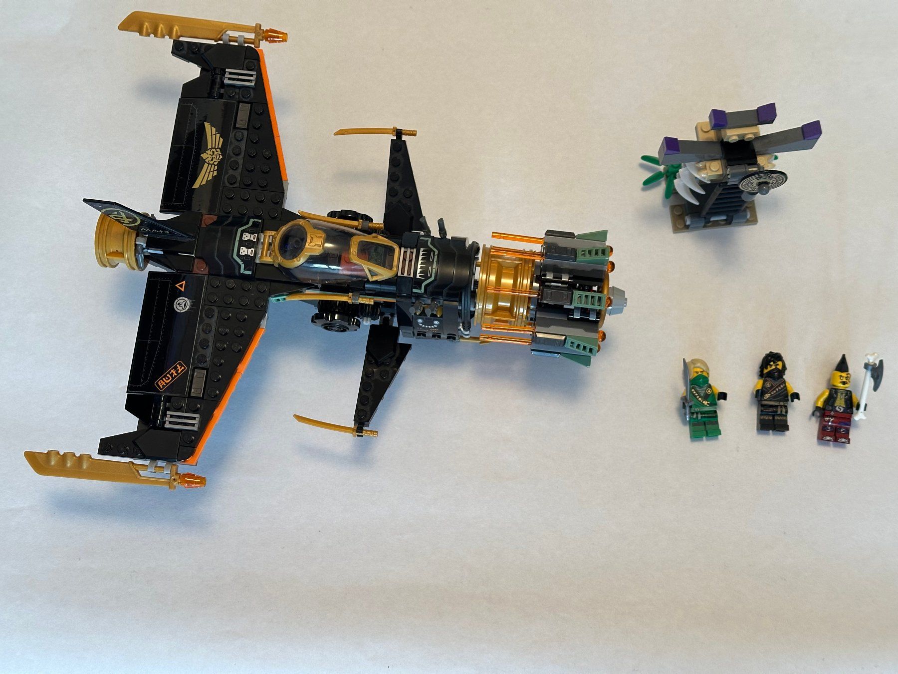 Lego Kit di costruzioni: LEGO Ninjago 71736 Boulder Blaster + 3 Minifiguren – Usato da Meierskappel venduto da mar_cw5