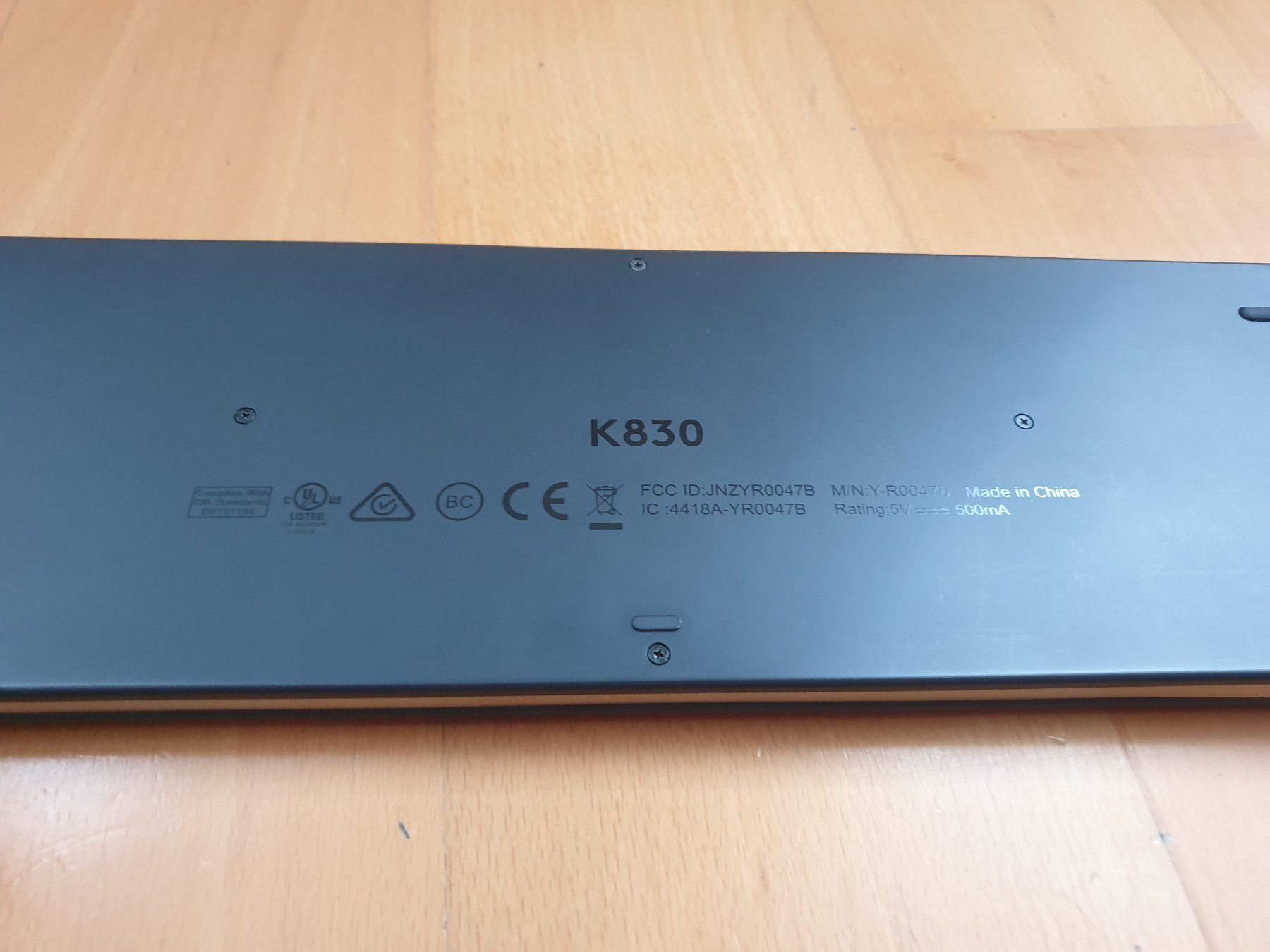 Logitech Tastaturen: HTPC Tastatur/Maus, Logitech K830 – Gebraucht aus Bischofszell von DaeAnderDog 2