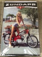 Zündapp classic pin up moped töffli