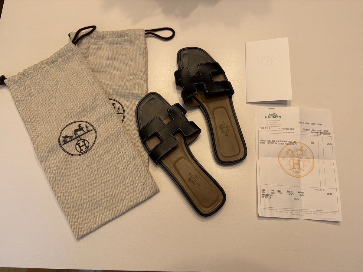 Hermès Chaussures femmes: Hermes Oran Sandalen – D'occasion à Luzern par Aistee 1