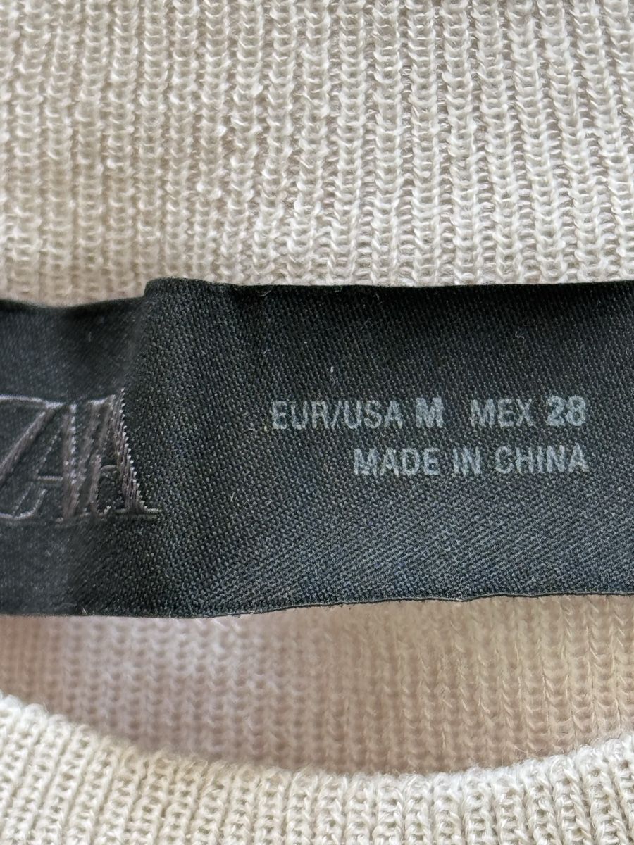 Zara Pulls & Sweat-shirts: Zara Pullover Kurzarm Grösse M beige neu – D'occasion à Zürich par Flo021000 4