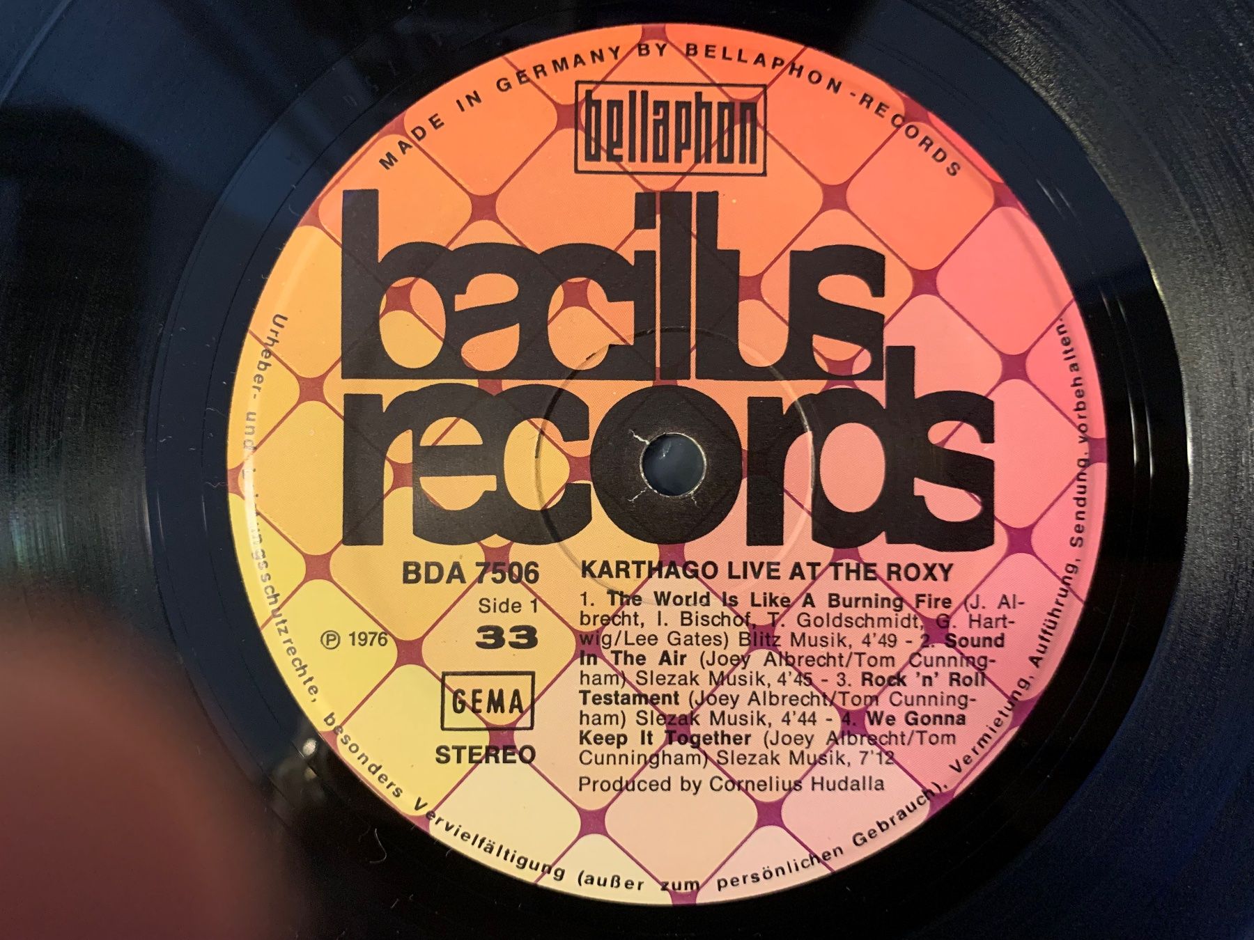 Dischi in vinile: Karthago - Live At The Roxy DLP – Usato da Aesch BL venduto da BlueMusicRecords 5
