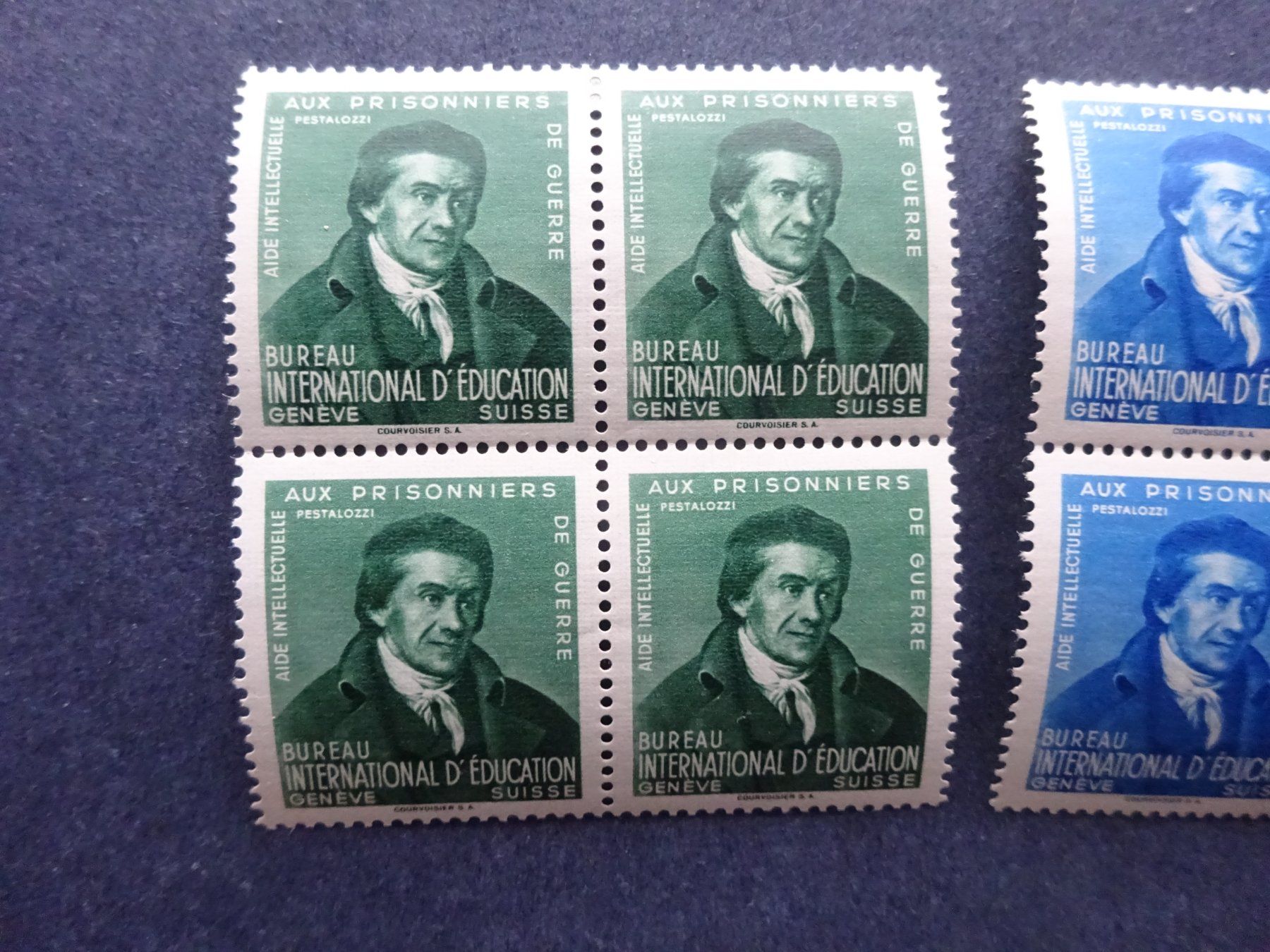 Alle Briefmarken: 1940 BIÉ im 4er Block ungebraucht* – Gebraucht aus Appenzell-Steinegg von adi1975 1