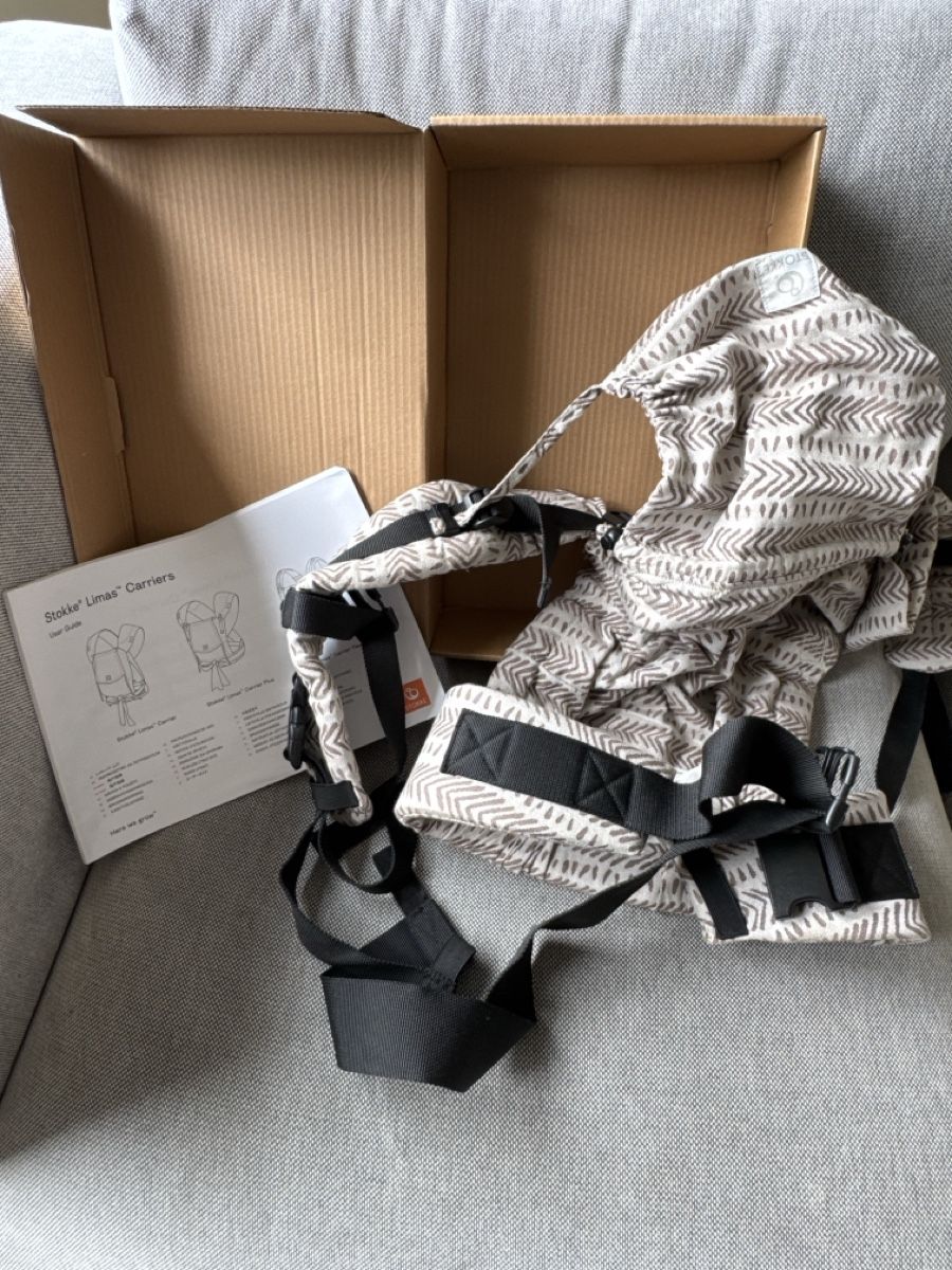 Stokke Marsupi portabebè: Stokke Limas Carrier Flex Boho Beige – Usato da Thalwil venduto da Mgetzi 2