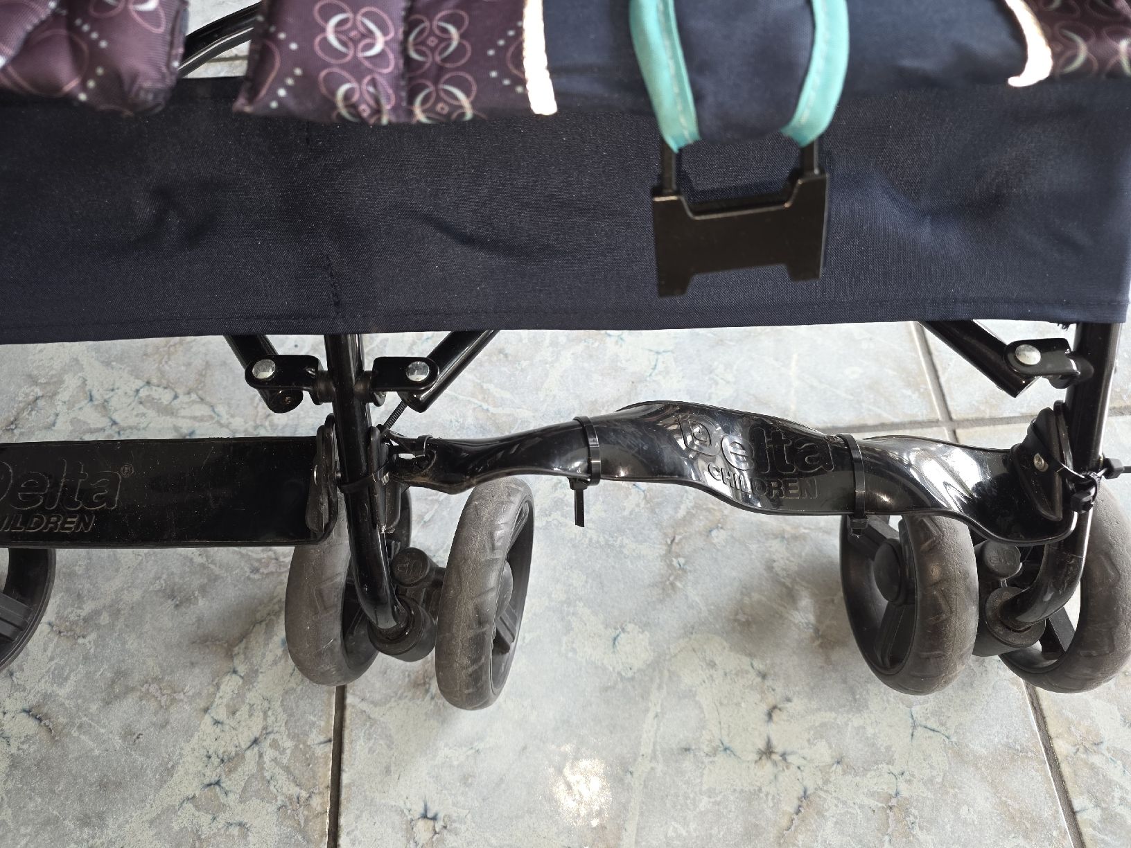 Carrozzine: Delta Zwilling Buggy in Dunkelblau – Usato da Dättwil AG venduto da Globetrotter2000 4