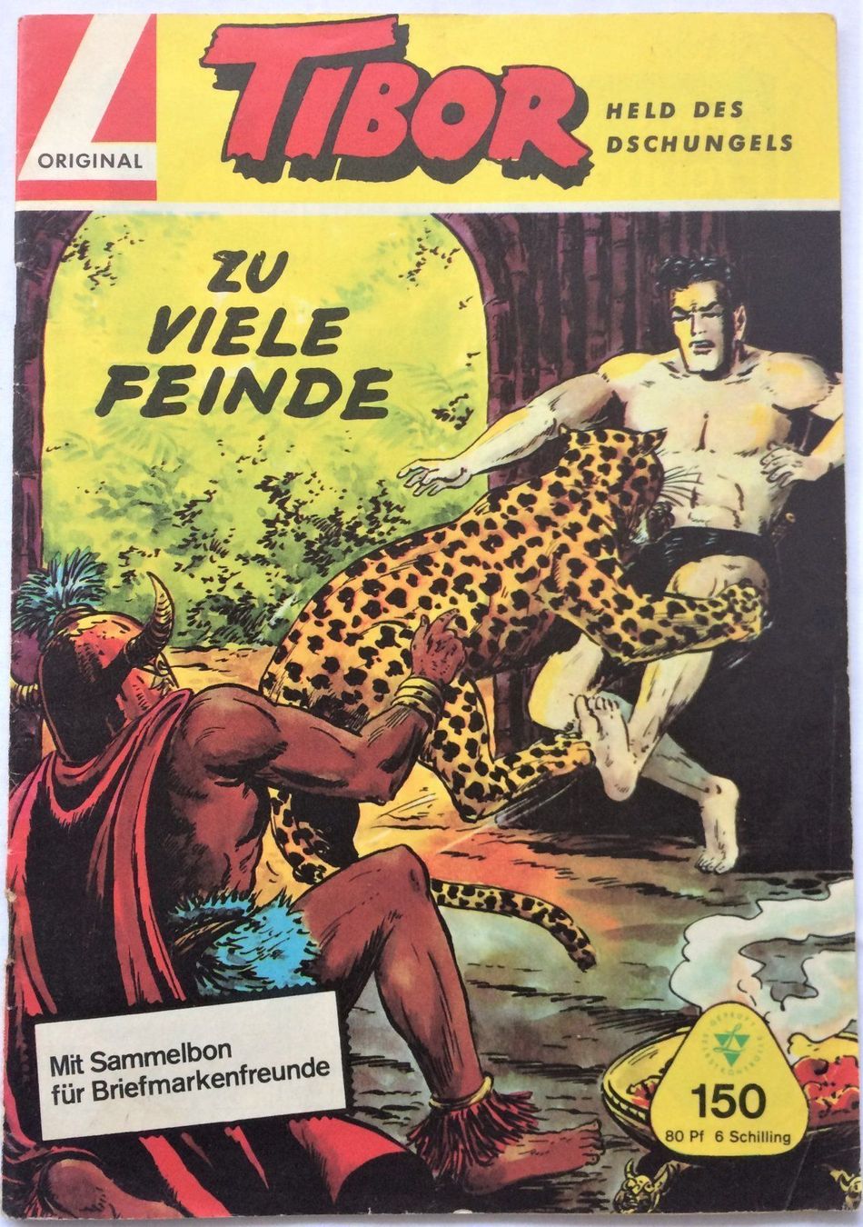Fumetti: TIBOR - HELD DES DSCHUNGELS - Nr.150 – Usato da Schaffhausen venduto da durruti