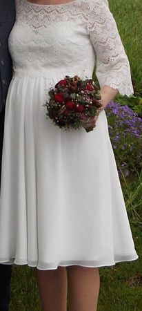 Umstandsbrautkleid
