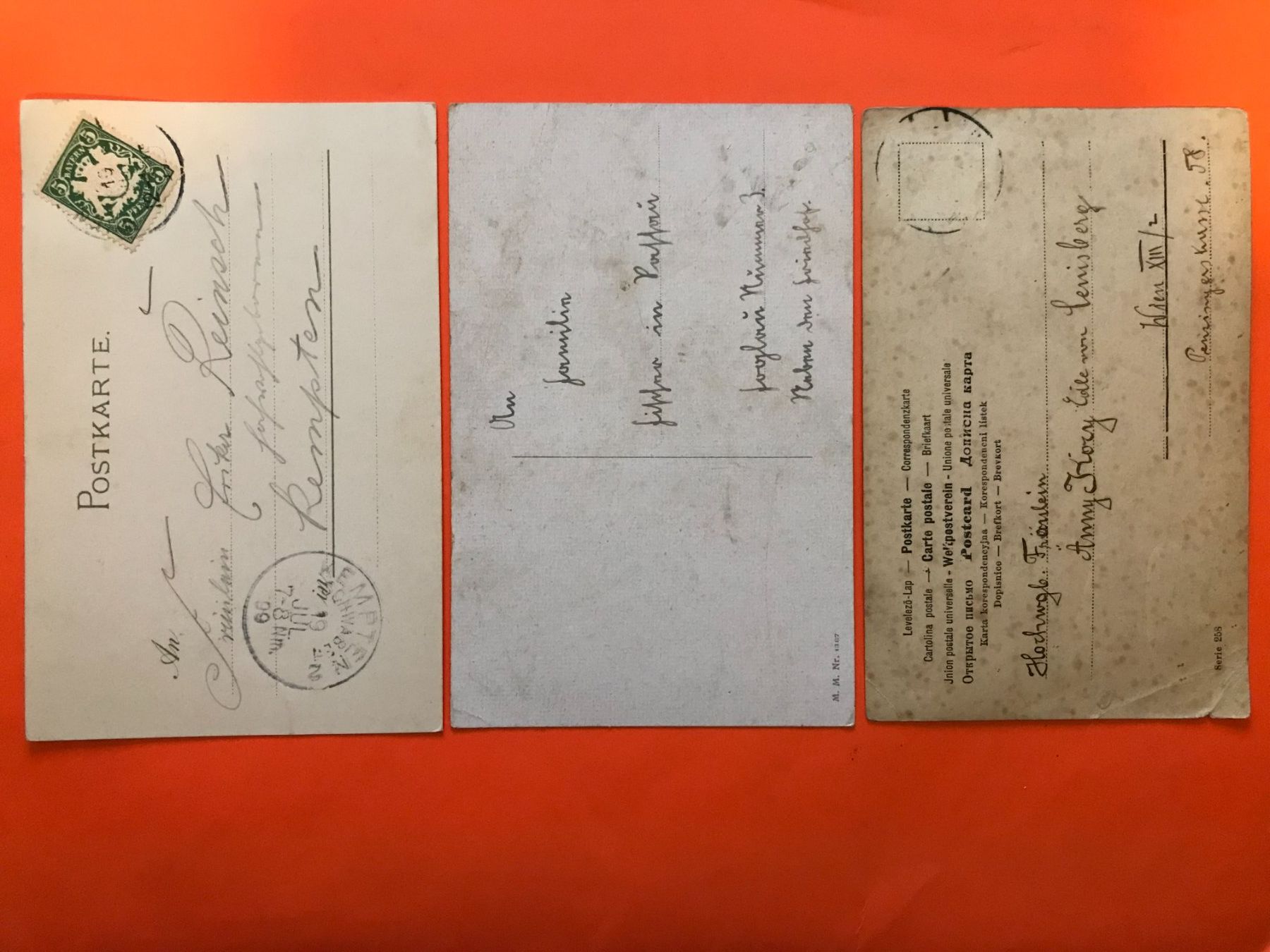 Ansichtskarten: 3x antike Postkarten – Gebraucht aus Luzern von mey_s13 1
