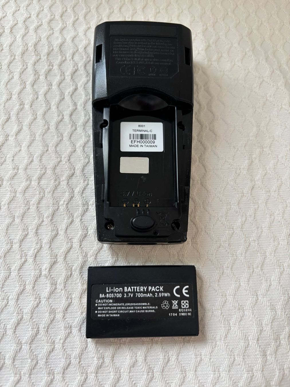Scanner: Mobiler Barcodescanner Elcode 8001 Terminal - C – Gebraucht aus Einigen von Medicom-Pharma 1
