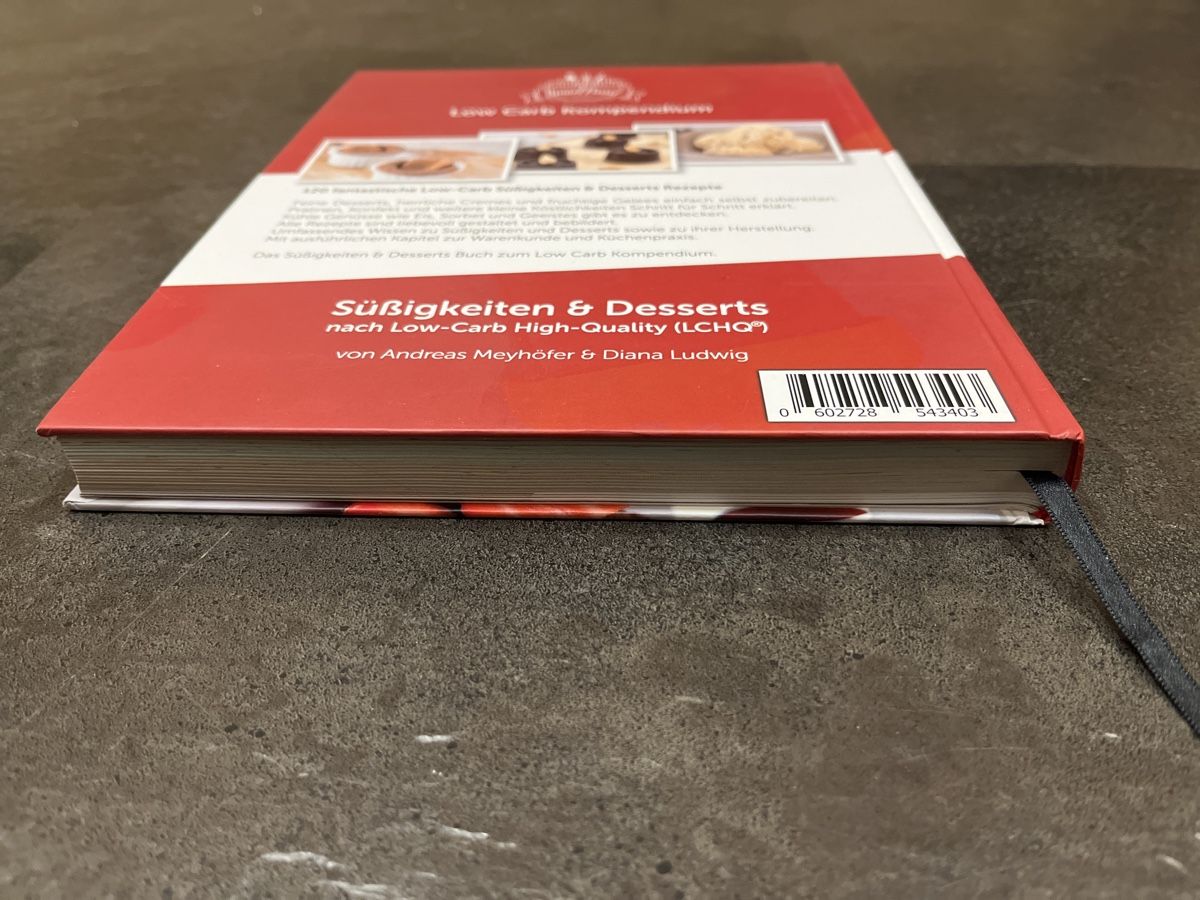 Libri: Low Carb Süssspeisen & Desserts Buch – Usato da Dietfurt venduto da Subforce1853 6