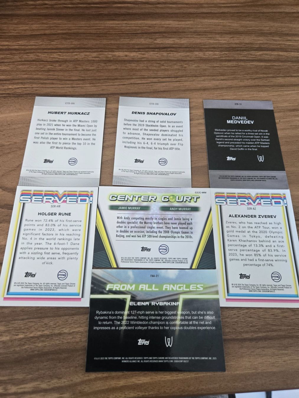 Topps Carte collezionabili: Topps chrome Tennis insert card – Usato da Pregassona venduto da med_fk22 1