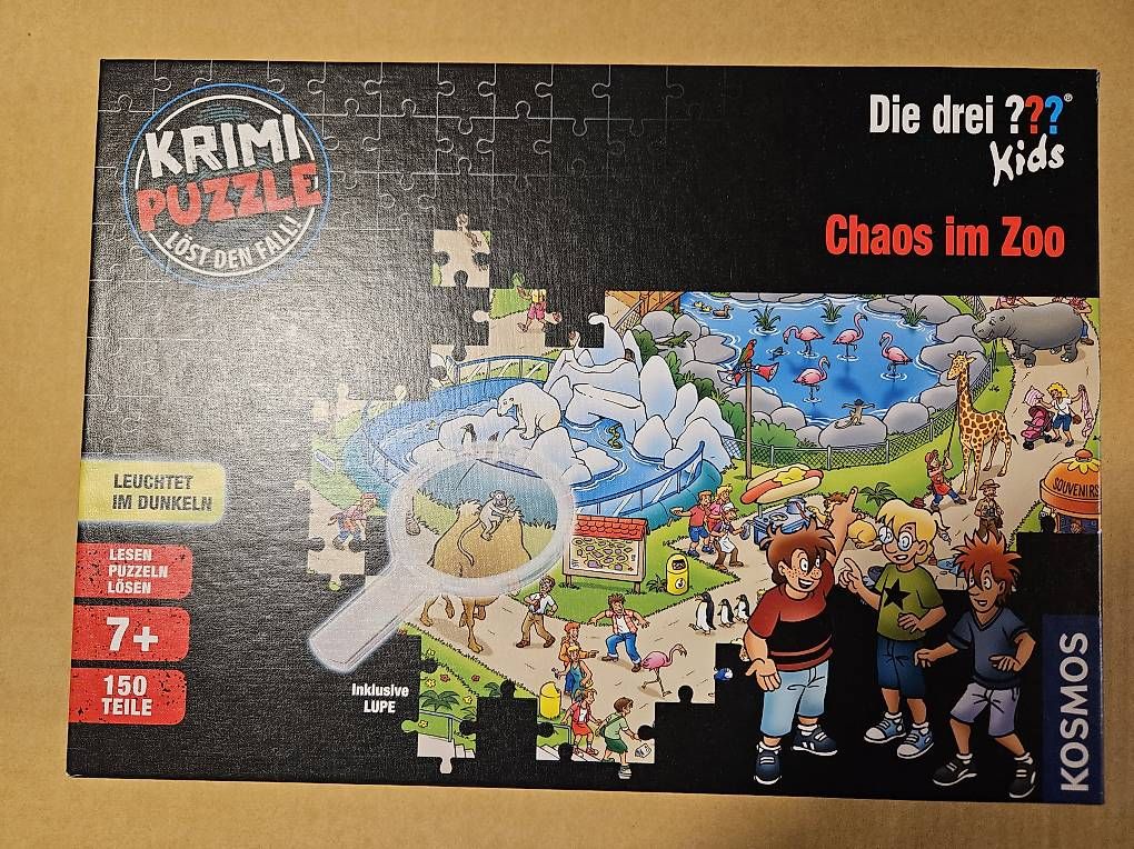 Kosmos Puzzle: Kosmos Krimi Puzzle drei??? – Usato da Merishausen venduto da NicoleB81