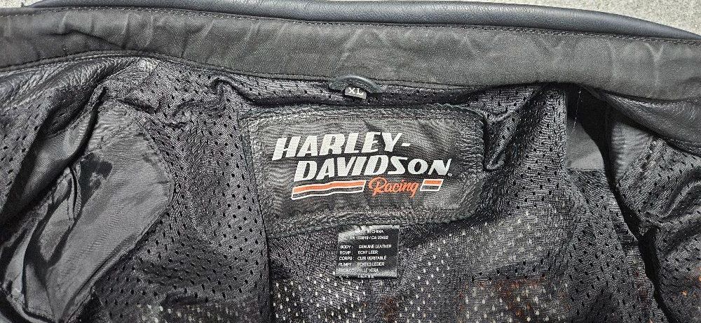 Harley-Davidson Jacken: Original Harley Davidson Trenton Lederjacke XL – Gebraucht aus Ersigen von Ktmteam 6