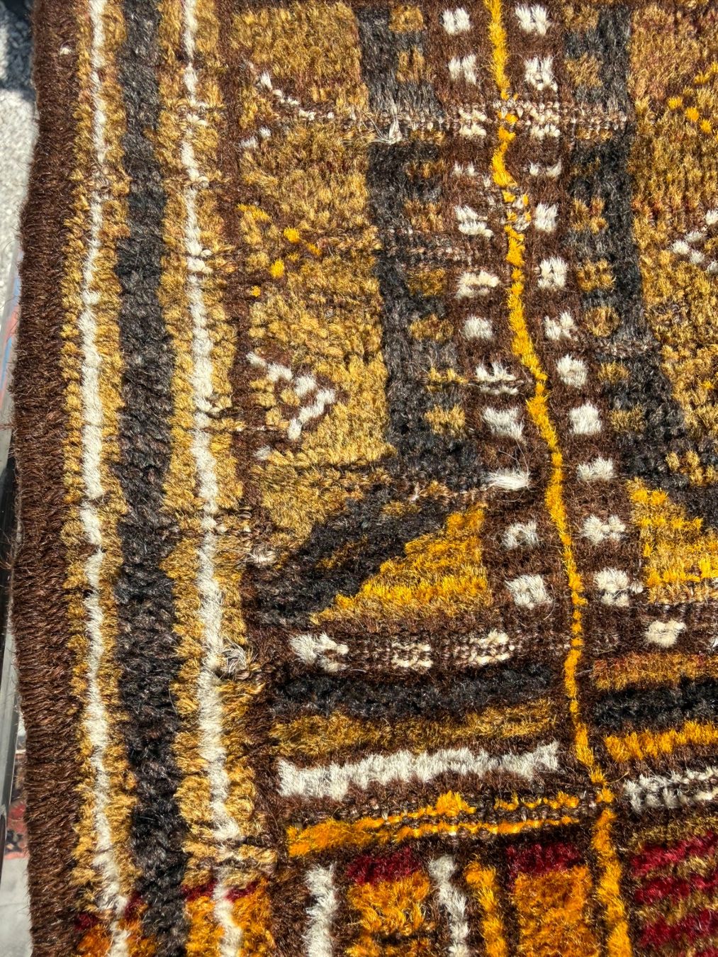 Tappeti: Baluch alter Teppich mit 3D-Effekt-Design 92x70cm sauber – Usato da Vacallo venduto da cri_229f 9