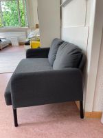 Sofa dunkelgrau 2-Sitzer guter Zustand