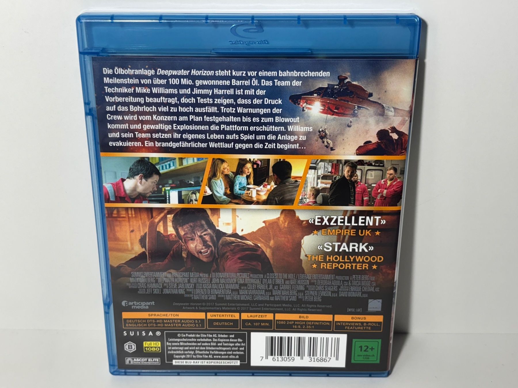 Alle DVDs: Deepwater Horizon Blu Ray – Gebraucht aus Wilderswil von Sstriker 1