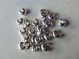 Crimp Cover  Metall 5mm 20 Stück