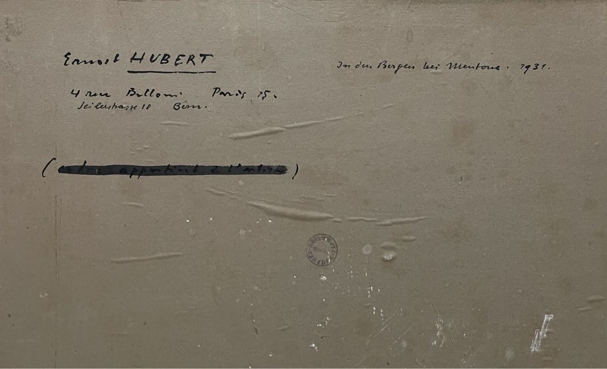 Gemälde: Hubert Ernest (1899-1988) – Gebraucht aus Grosshöchstetten von Perle1951 4