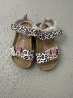 Sommer Sandalen Minnie Maus Gr. 24 Leopard Print Leder Fussb