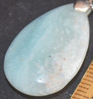 Anhänger L-4965 – Amazonit 17x26mm