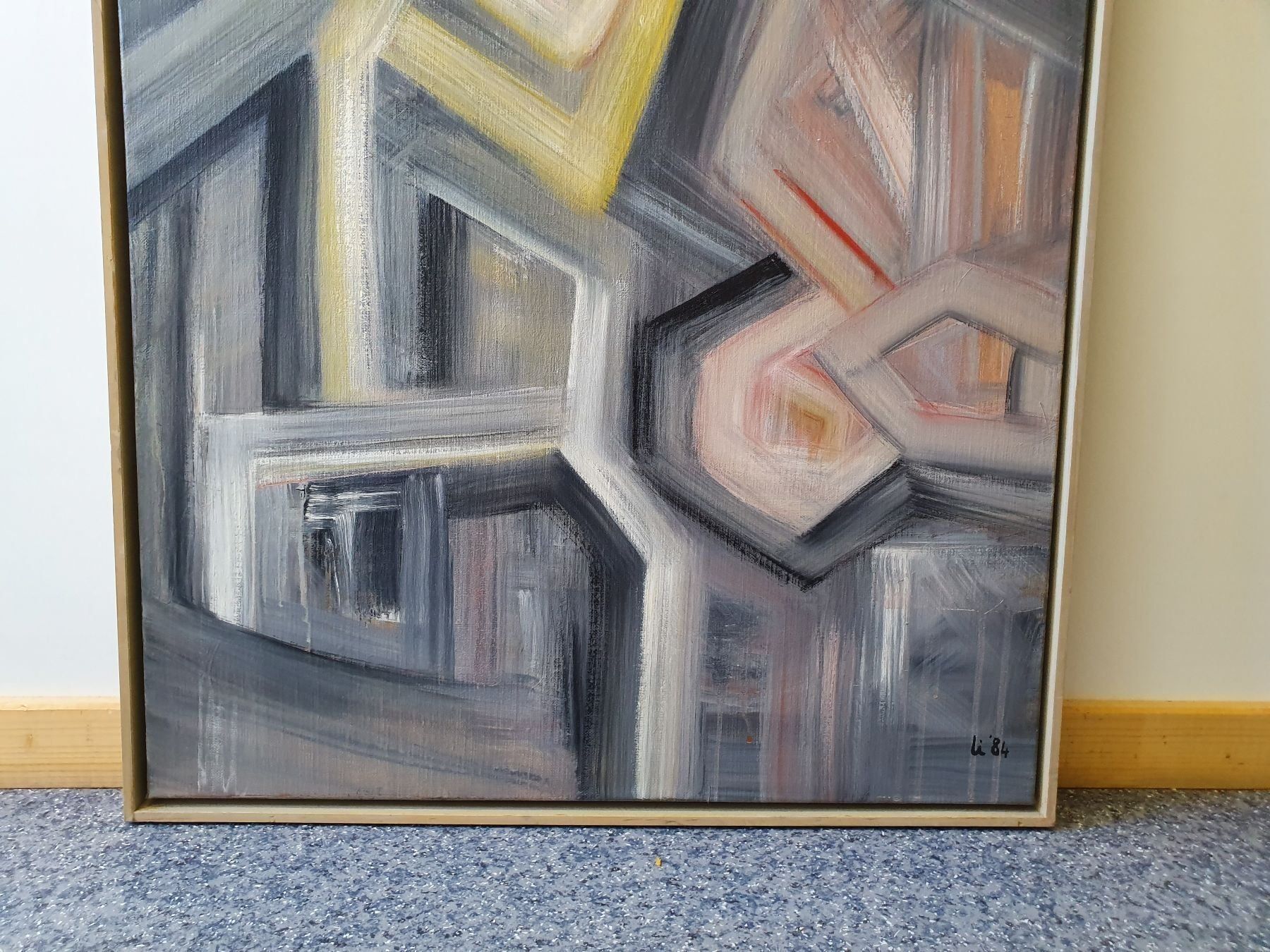 Gemälde: Triptyque 3x toiles originales de Iris LINSI 1938-2018 – Gebraucht aus Sierre von ririgigi 8