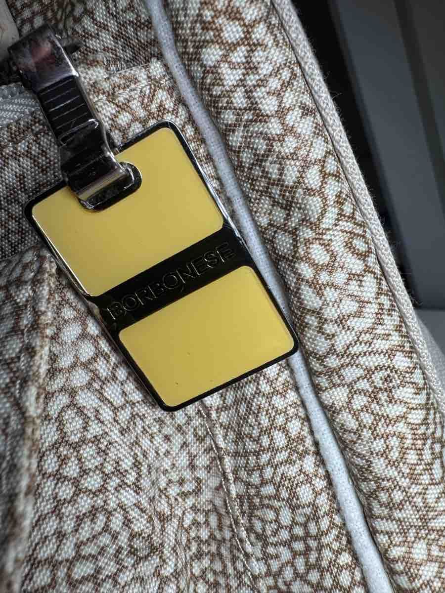 Borbonese Taschen für Damen: Borbonese Handbag, Beige Pattern, Acceptable – Gebraucht aus Viganello von NicodemusRoger 7