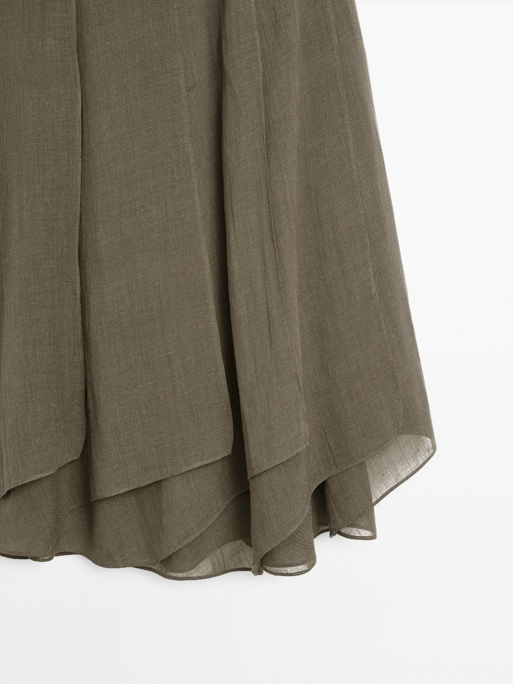 Massimo Dutti Gonne: Massimo Dutti Maxirock dunkelbraun Grösse 38 – Nuovo (secondo la descrizione) da Liebefeld venduto da Ochotona 8