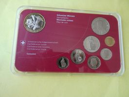 Schweiz 2017, Münzsatz  stempelglanz