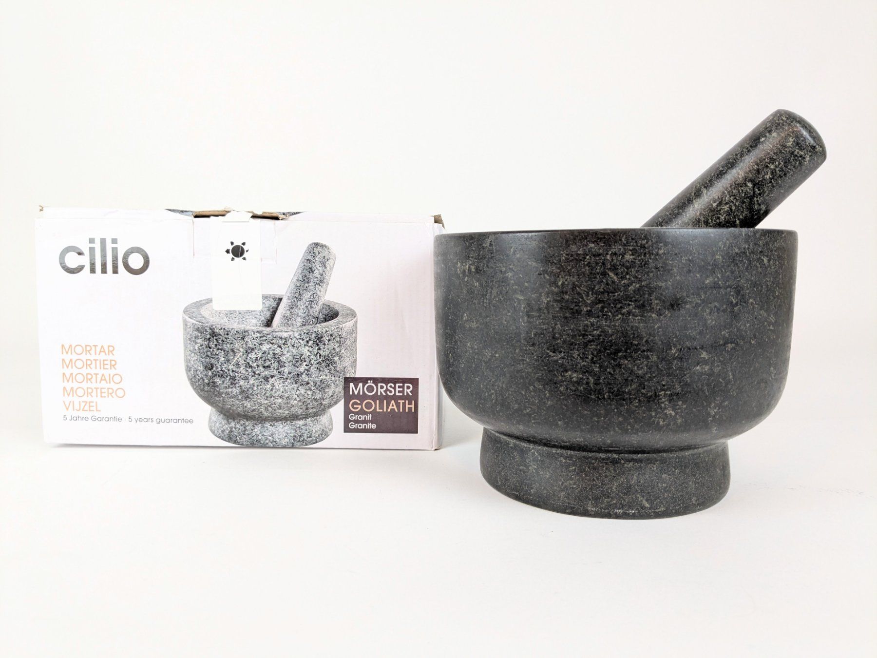 Altro per cucinare: CILIO MÖRSER  "Goliath" aus Granit – Nuovo (secondo la descrizione) da Thun venduto da Restwert_Thun